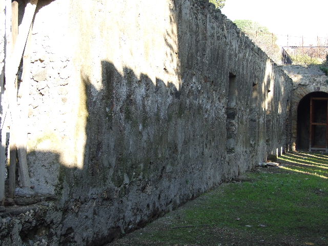 Hgw Pompeii July Looking East Along North Portico From North